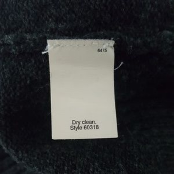 J.Crew | Dark Grey Lambs Wool V-neck Sweater - Picture 5 of 5